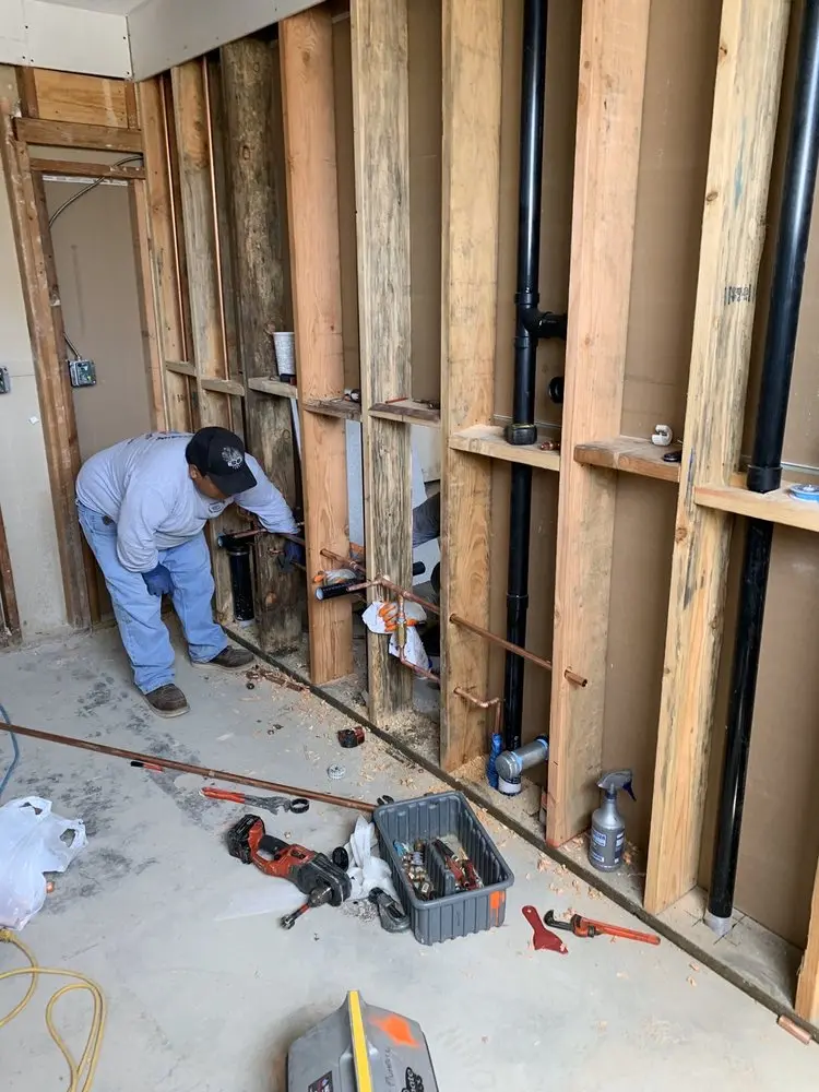 Commercial rough-in plumbing for Gas Line Repair in Kasoag